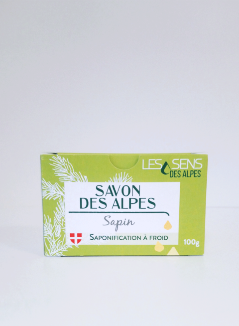 Boite de Savon des Alpes Bio Sapin