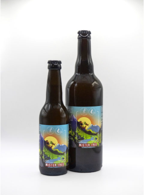 Bière sapin et épicéa bio Mister Tree 33cl et 75 cl Les Sens des Alpes