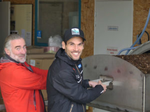 Traileur Pierre-Arnaud / Visite à Les Sens des Alpes