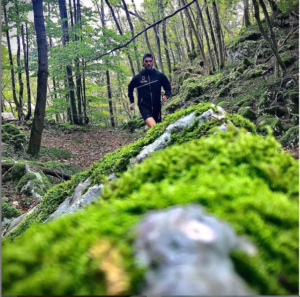 Trailrunning dans la foret